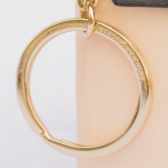 Small Coin Keychain KATE SPADE Zuzu Chelsea Park Pink Black Change Purse NWT - Picture 3 of 13